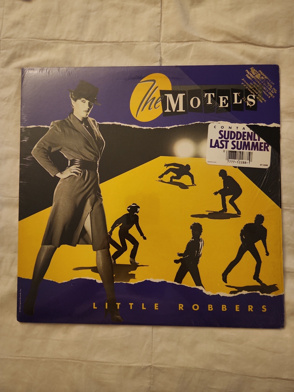 The Motels "Little Robbers" Vinyl Record - DJ COPY 90% SEALED UNPLAYED 30YRS NM